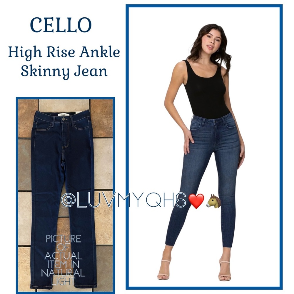CELLO High Rise Skinny Jean